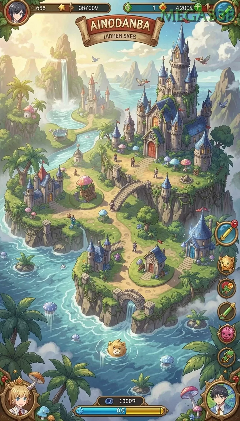 Galeri pratinjau visual mega338 build APK resmi terbaru